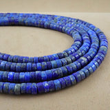 Lapis Lazuli (Heishe)(Smooth)(4mm)(15"Strand)