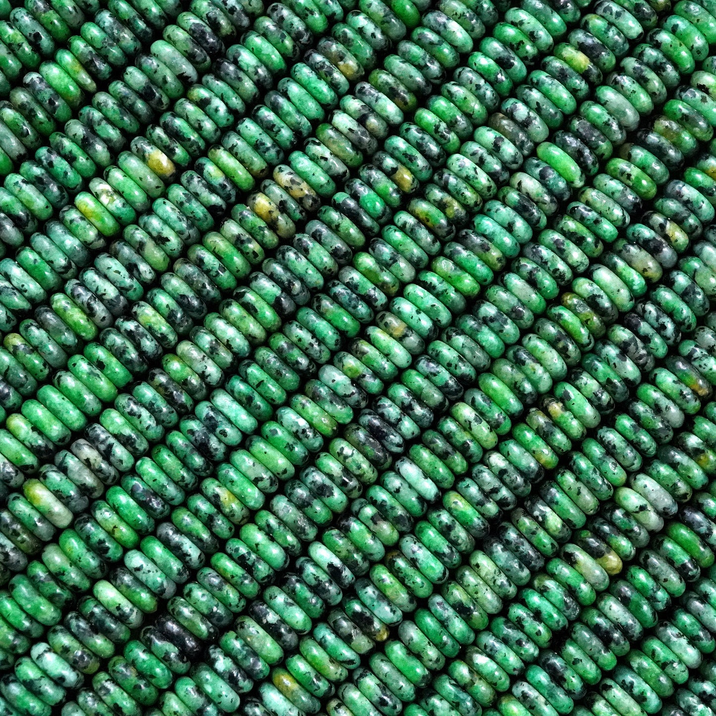 Zoisite (Rondelle)(Smooth)(6mmx2mm)(15.5"Strand)