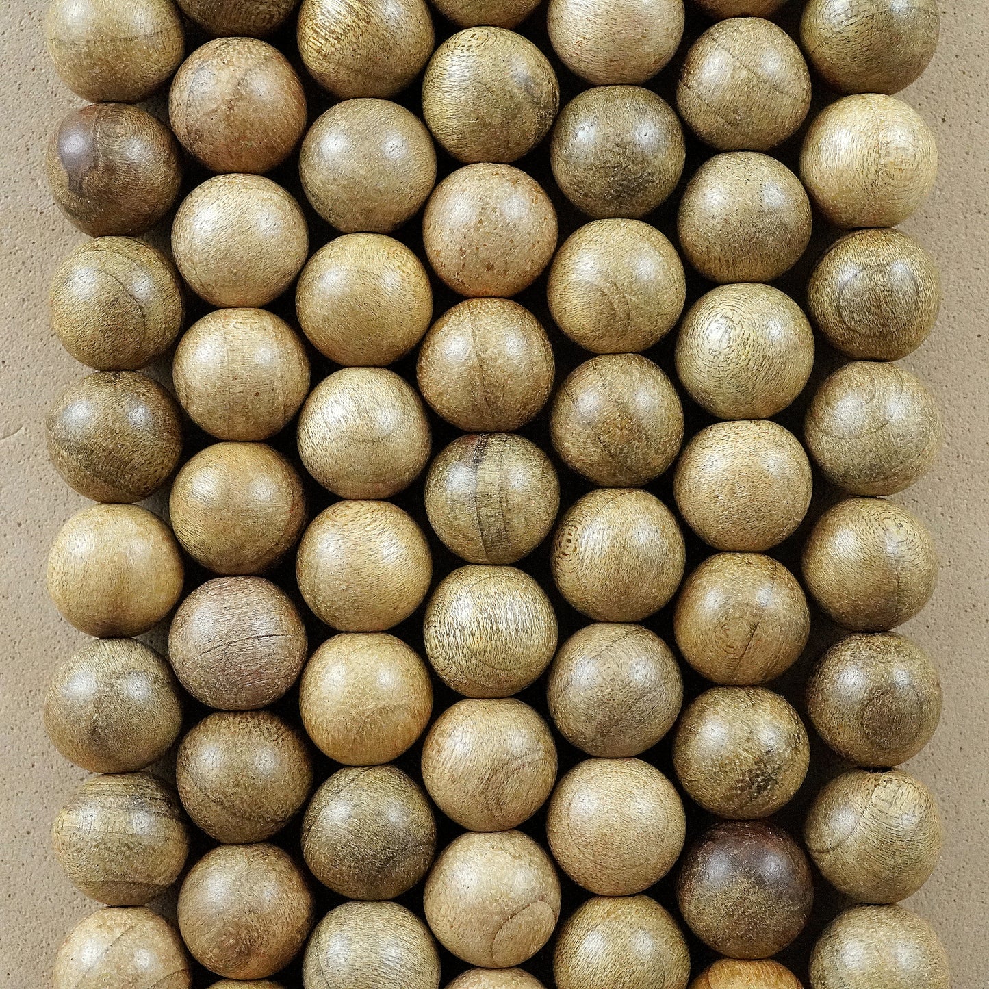 Tugas Wood (Round)(Smooth)(6mm)(8mm)(10mm)(16"Strand)