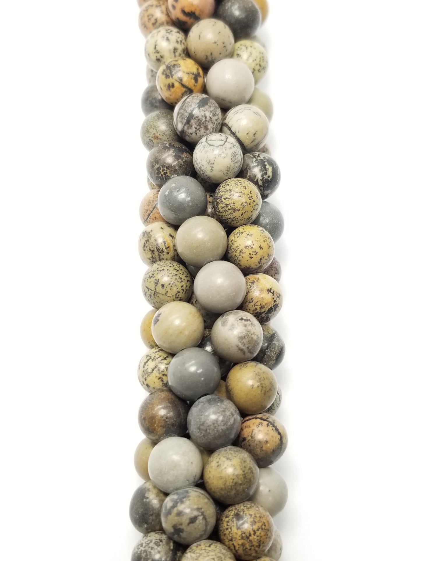 Artistic Jasper (Round)(Smooth)(16"Strand)