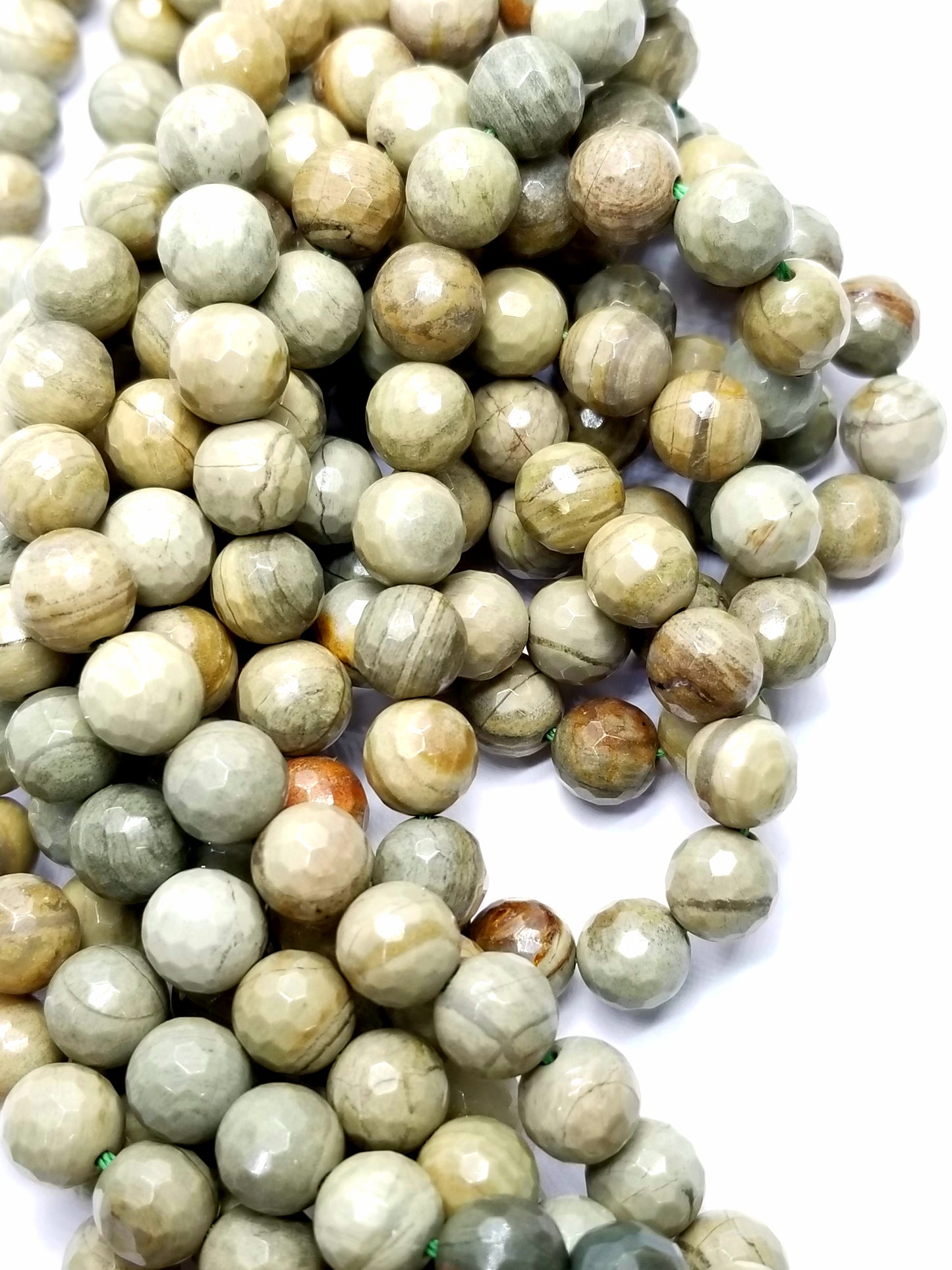 Butterstone (Round)(Faceted)(16"Strand)