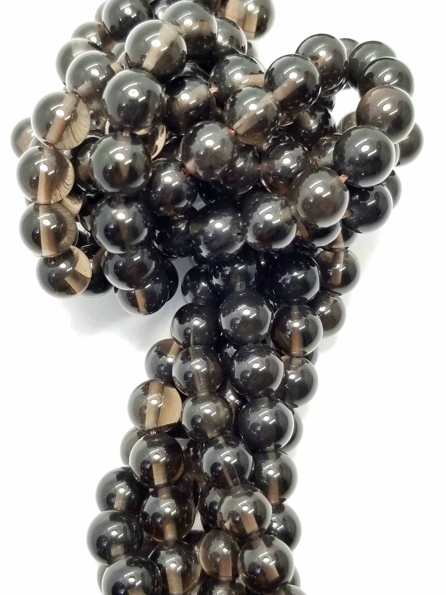 Midnight Obsidian (Round)(Smooth)(16"Strand)