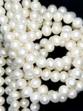 Potato Pearls (Fresh Water)(Cream)(9-12mm)(16"Strand)
