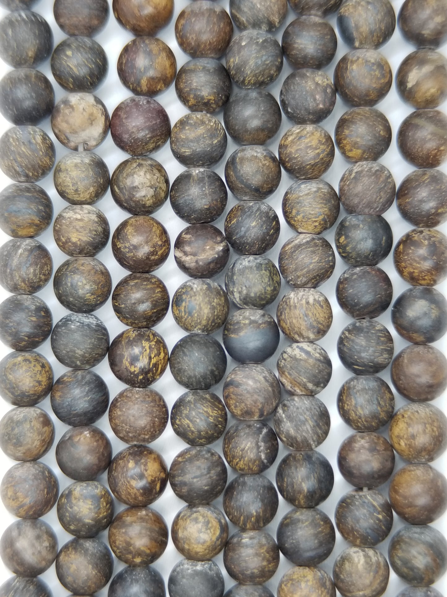 Bronzite (Round)(Matte)(16"Strand)