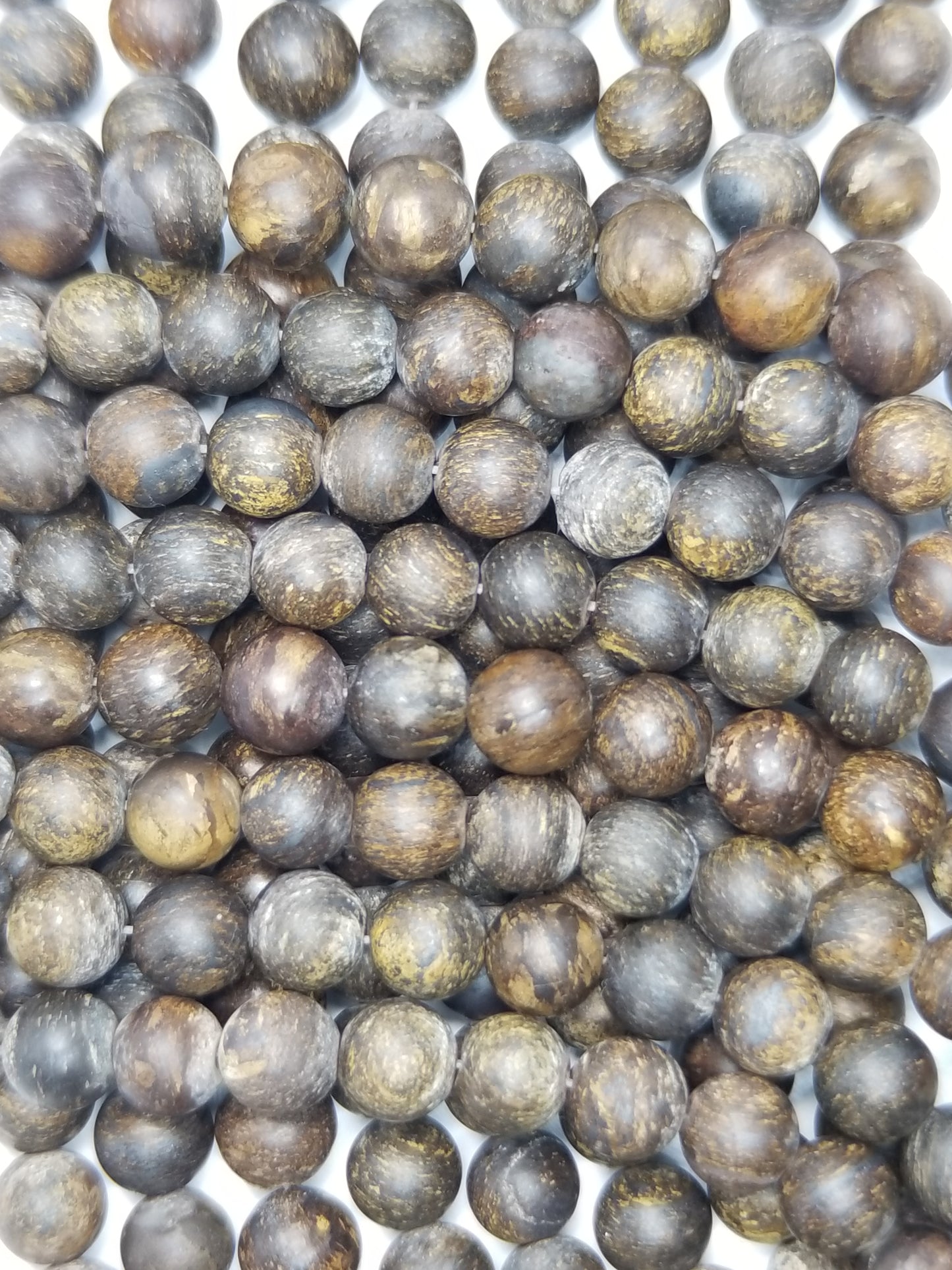Bronzite (Round)(Matte)(16"Strand)