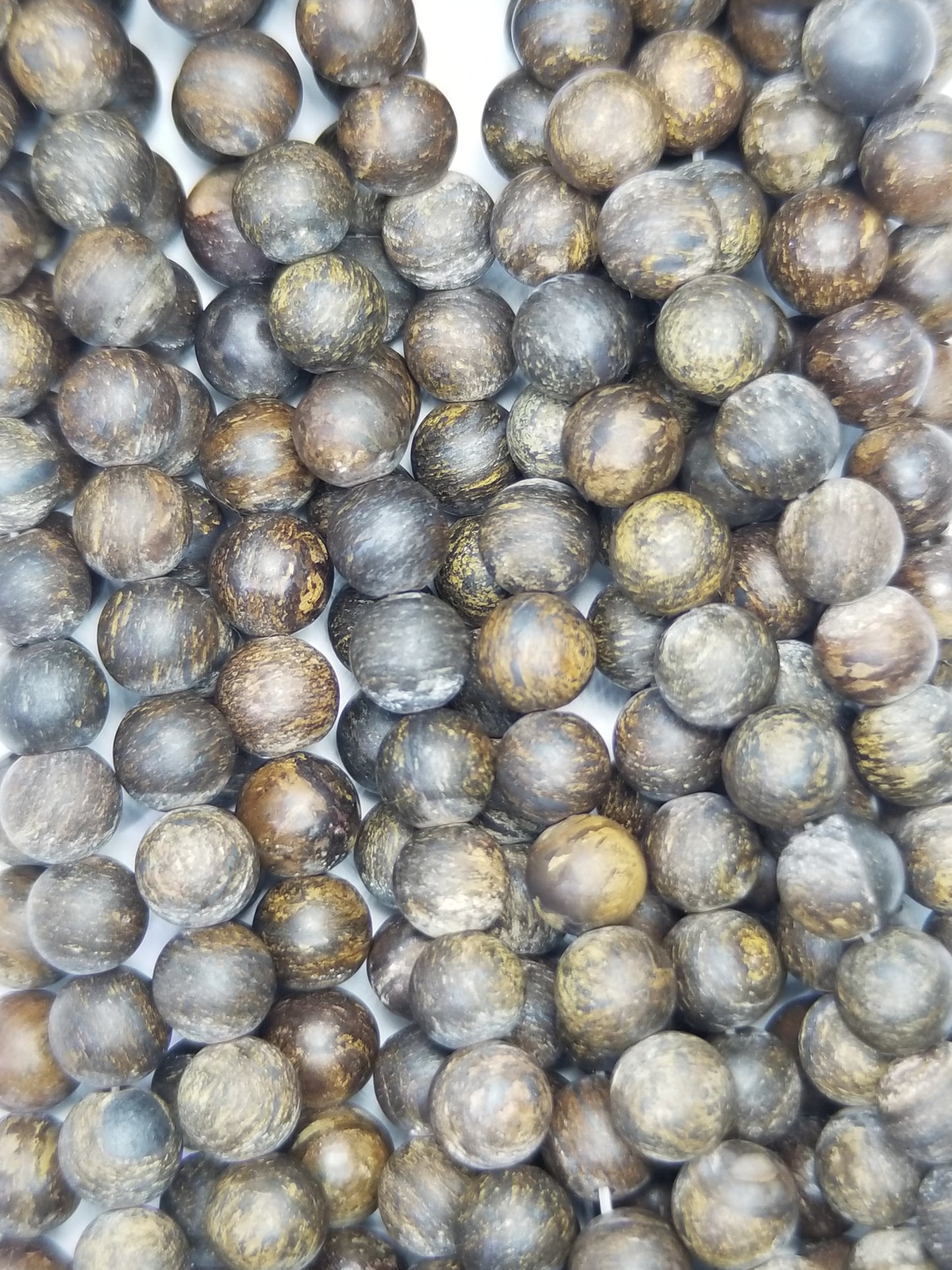 Bronzite (Round)(Matte)(16"Strand)