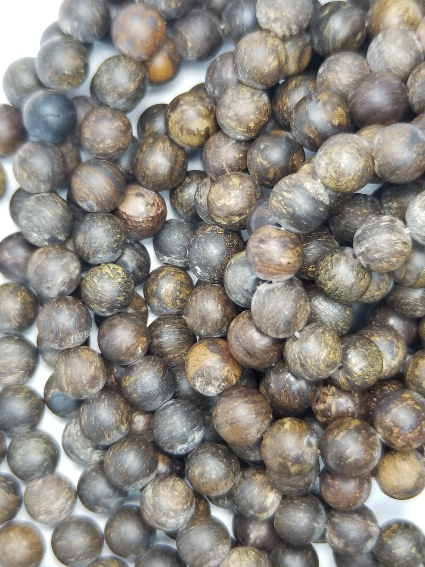 Bronzite (Round)(Matte)(16"Strand)