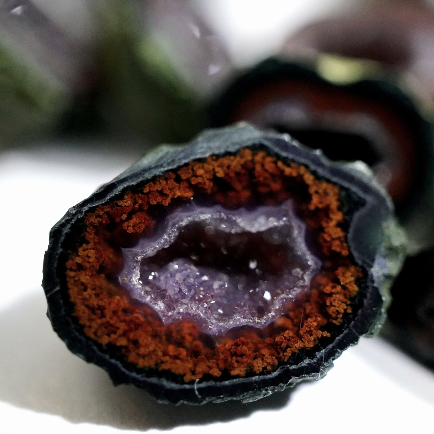 Tabasco Geodes "Fire" (Small)(Matched Pair)