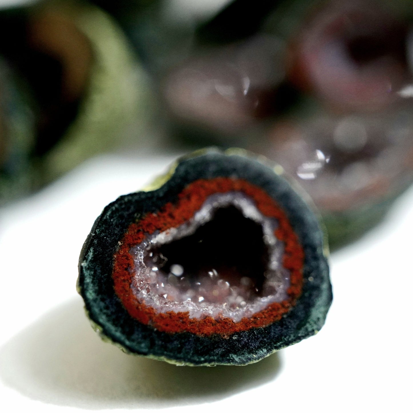 Tabasco Geodes "Fire" (Small)(Matched Pair)