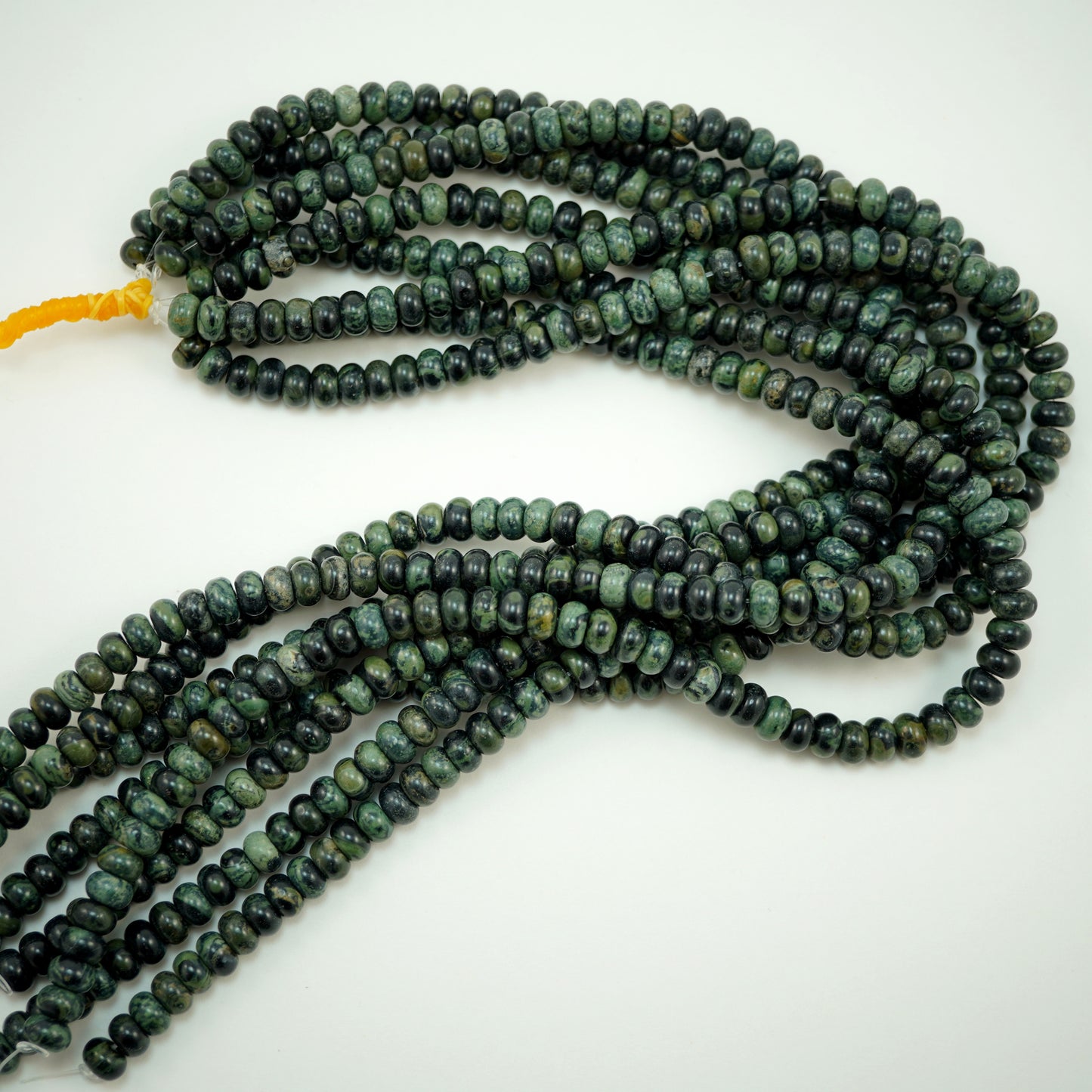 Kambaba Jasper (Rondelle)(Smooth)(10mm)(16"Strand)