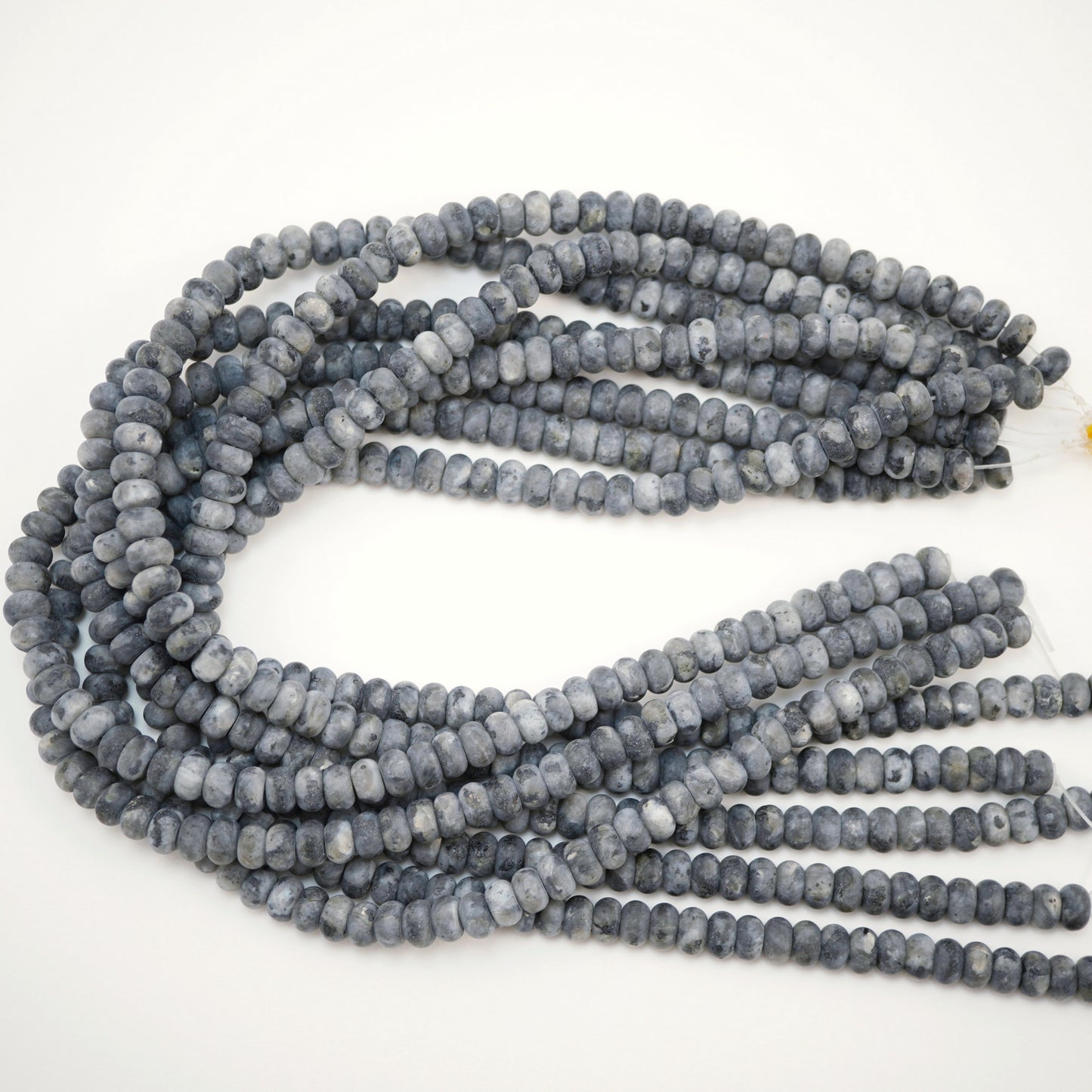 Larvikite (Rondelle)(Matte)(6mm)(8mm)(10mm)(16"Strand)