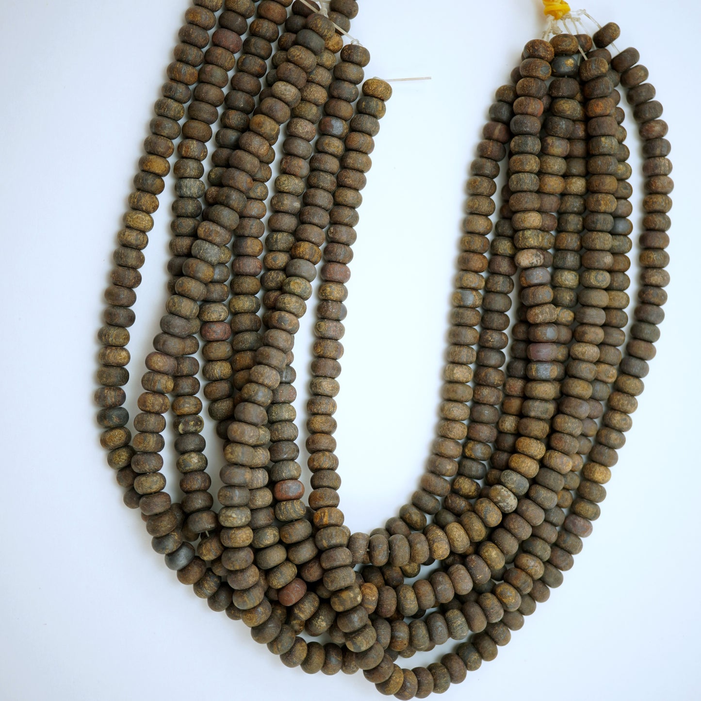 Bronzite (Rondelle)(Matte)(6mm)(8mm)(10mm)(16"Strand)