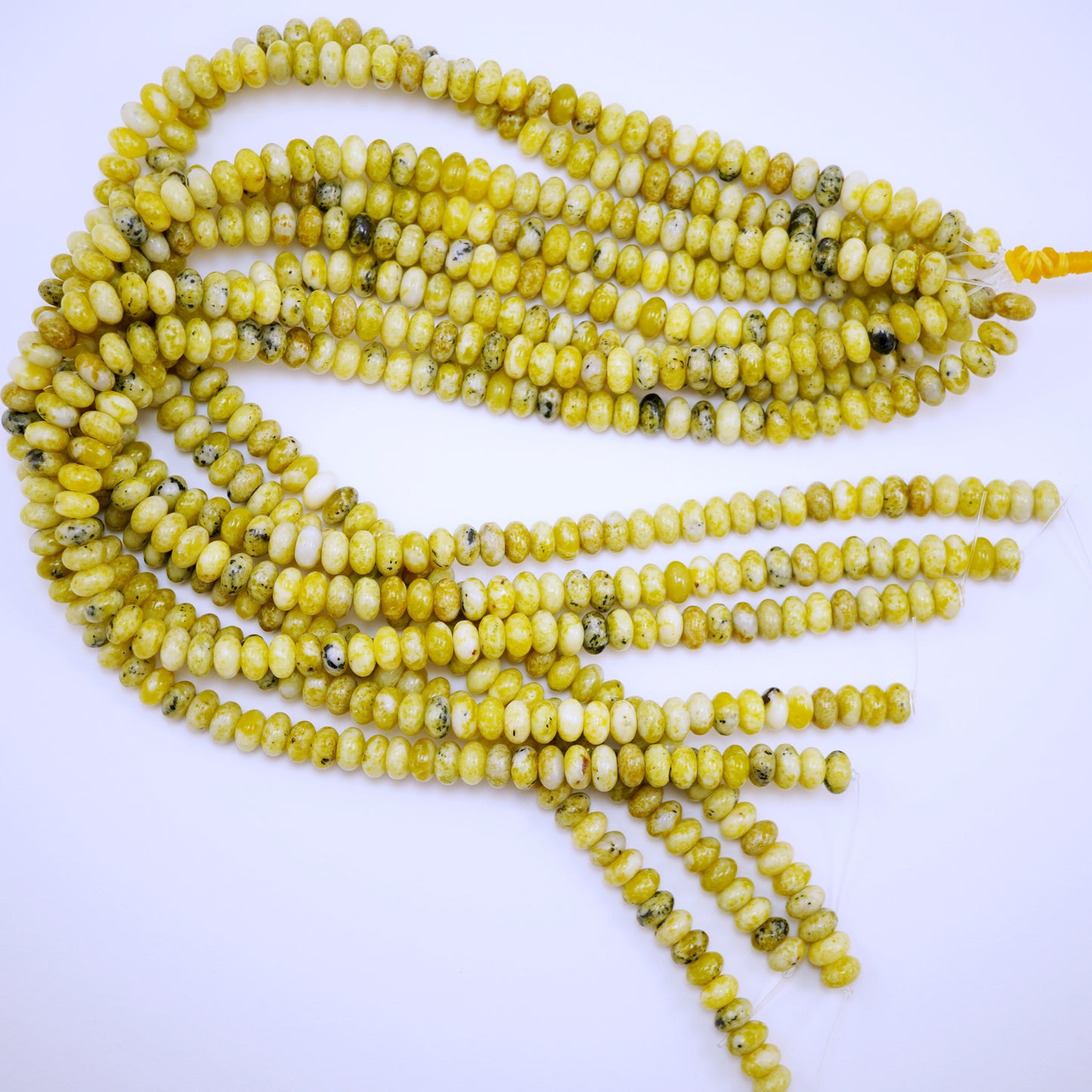 Serpentine (Rondelle)(Smooth)(6mm)(8mm)(10mm)(16"Strand)