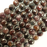 Red Garnet (Coin)(Micro)(Faceted)(6×4mm)(15"Strand)