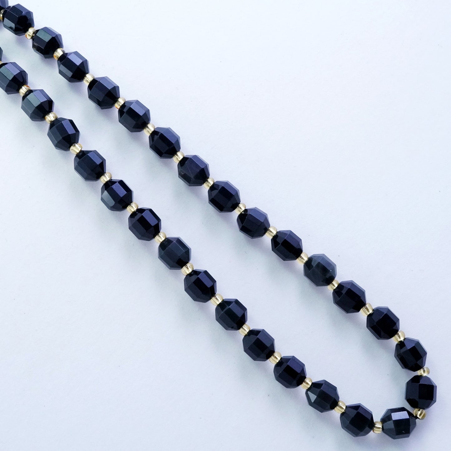 Rainbow Obsidian (Barrel)(Faceted)(8x7mm)(16"Strand)