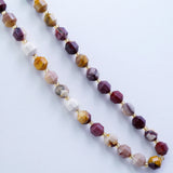 Mookaite (Barrel)(Faceted)(8x7mm)(16"Strand)