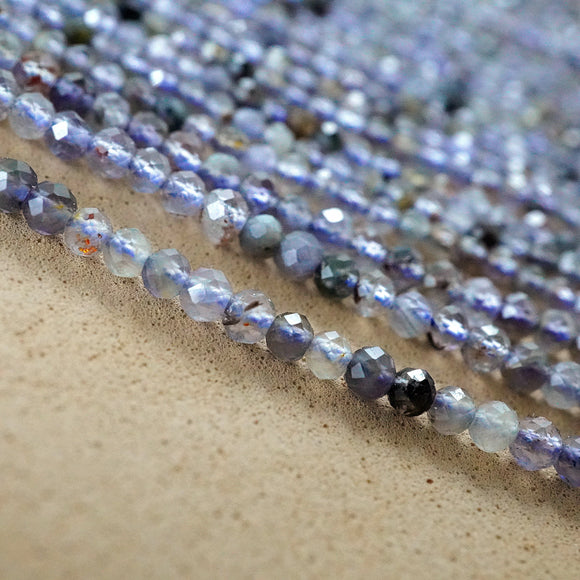 Iolite (Round)(Micro)(Faceted)(2.5mm)(15.5