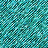 Turquoise (Round)(Smooth)(High Grade)(2mm)(15"Strand)
