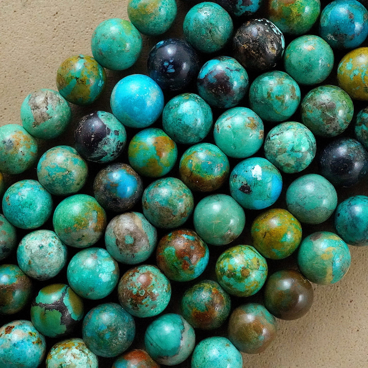 Turquoise (Round)(Smooth)(6mm)(15"Strand)