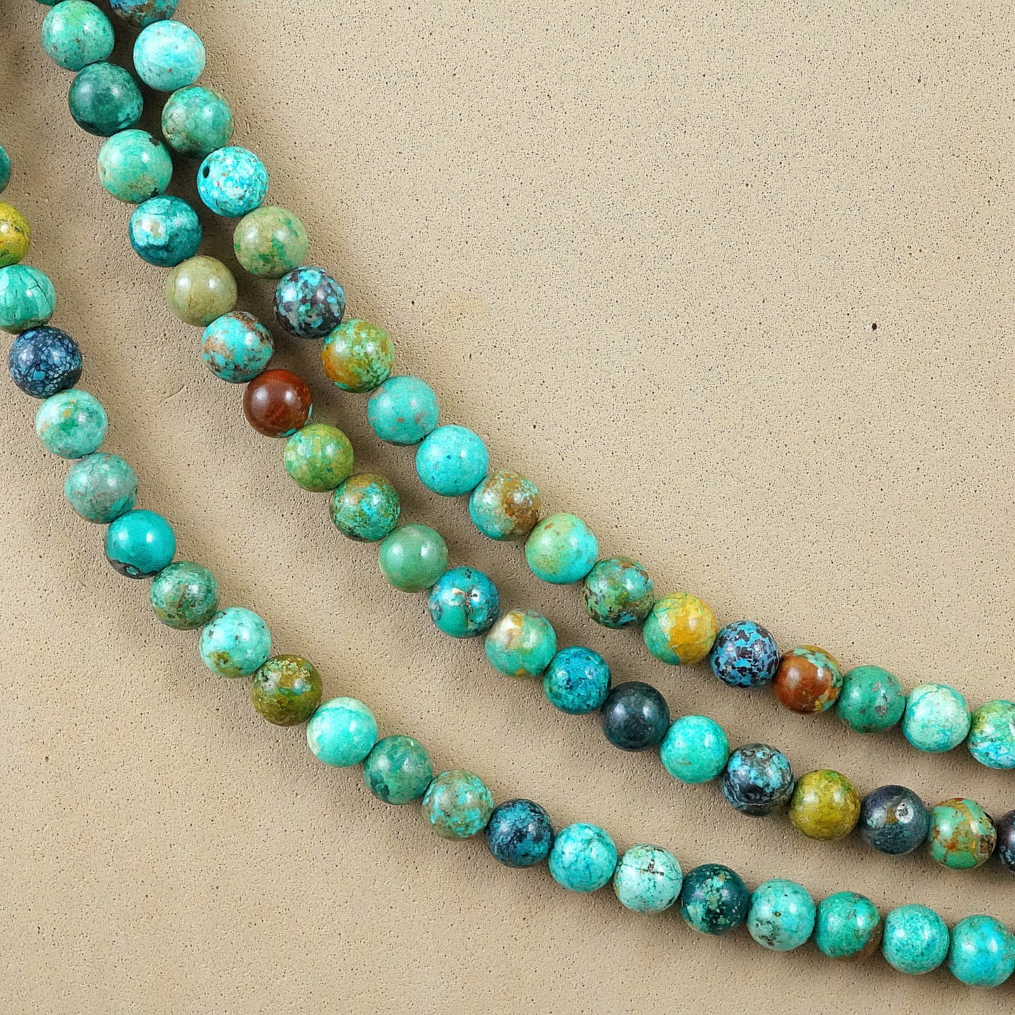 Turquoise (Round)(Smooth)(6mm)(15"Strand)