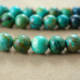 Turquoise (Round)(Smooth)(6mm)(15"Strand)
