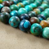 Turquoise (Round)(Smooth)(6mm)(15"Strand)