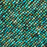 Turquoise (Round)(Smooth)(Medium-Grade)(2mm)(15"Strand)