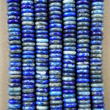 Lapis Lazuli (Rondelle)(Smooth)(6mmx2mm)(15.5"Strand)