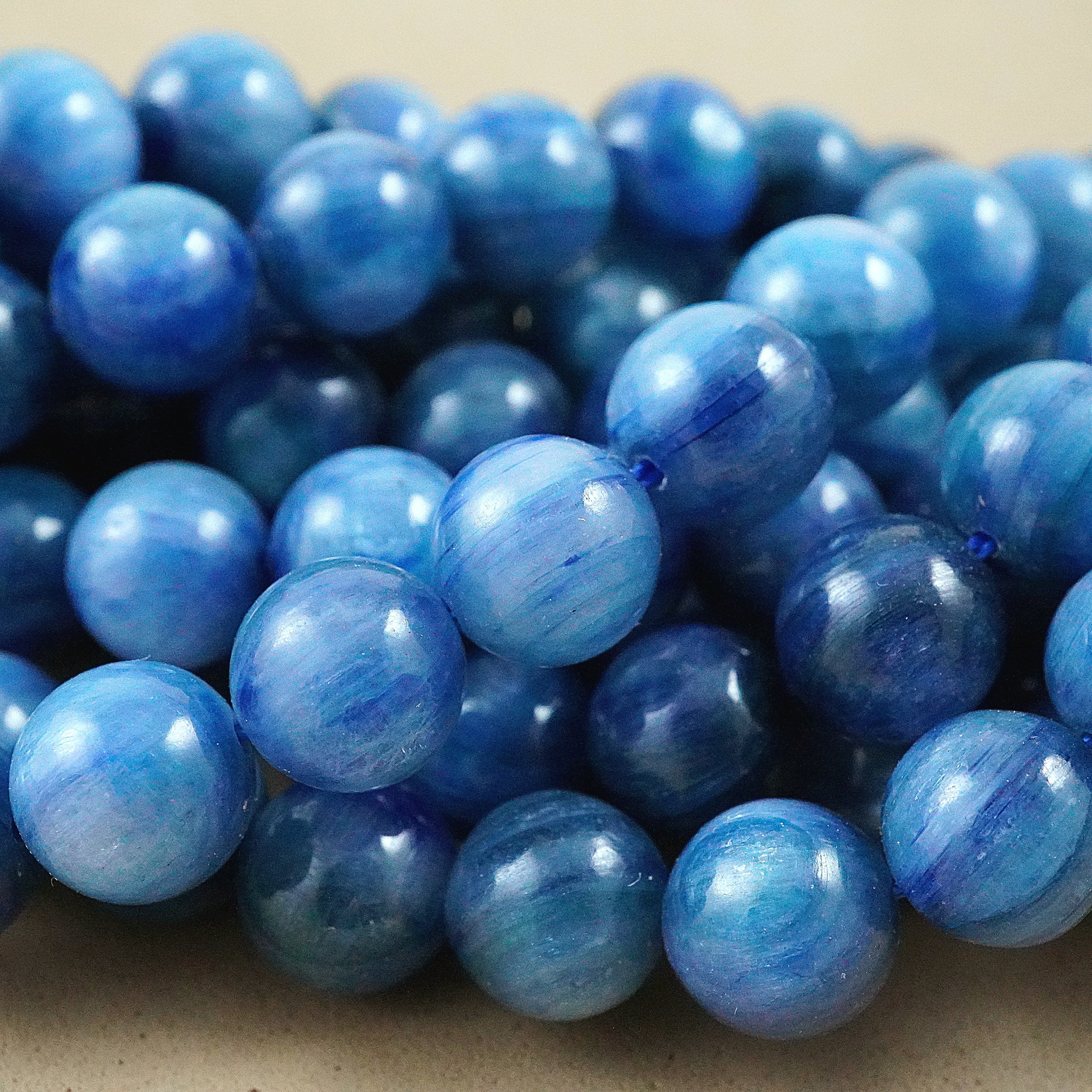 Natural deals kyanite gemstone necklace Multi colour kyanite beads necklace smooth plain rondelle cabochon beads oval cabochon beads strand