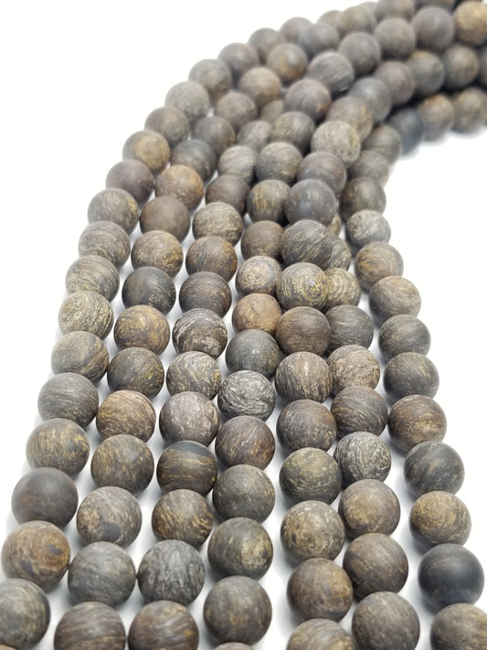 Bronzite (Round)(Matte)(16"Strand)