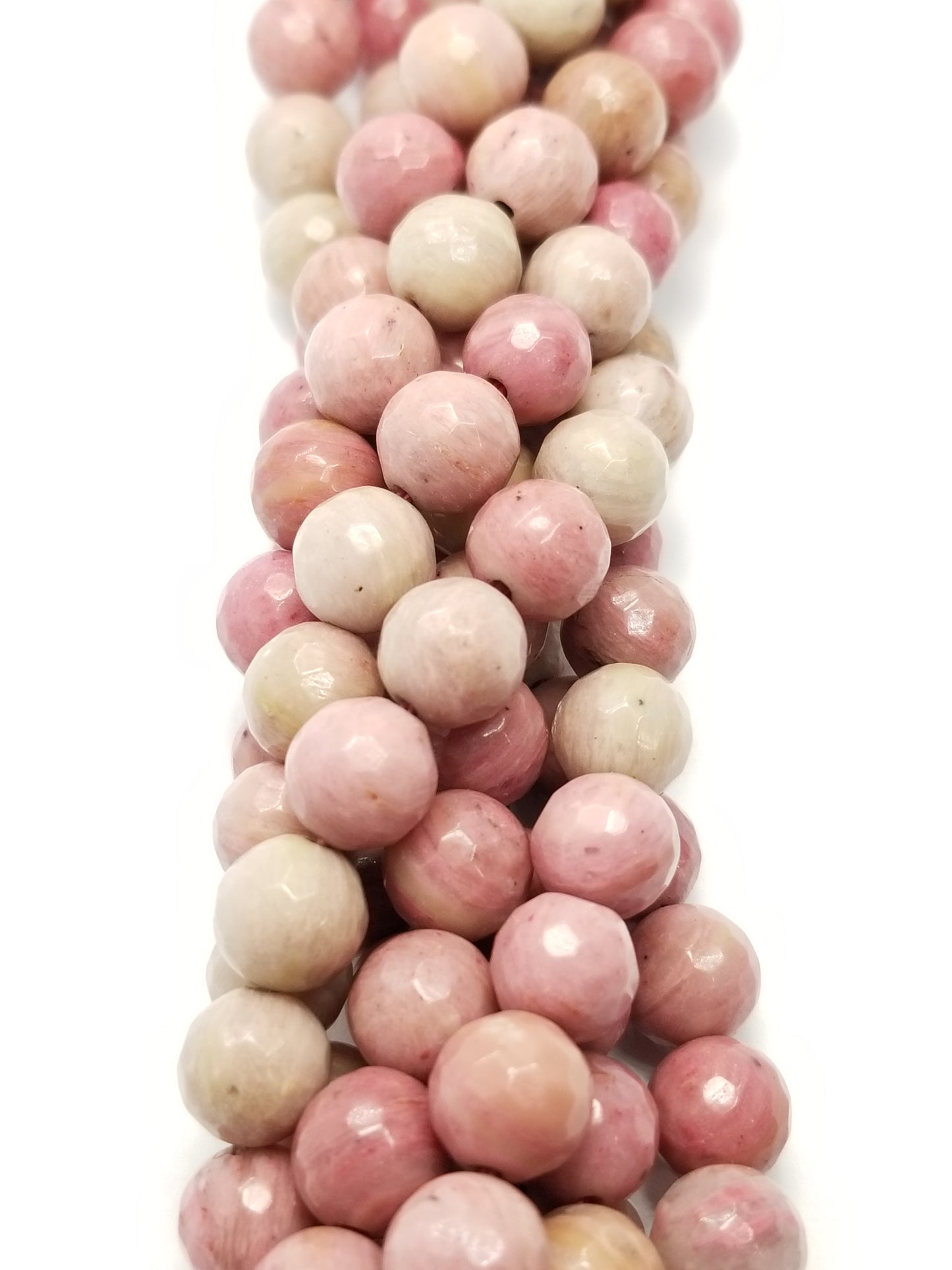 Thulite (Round)(Faceted)(16"Strand)