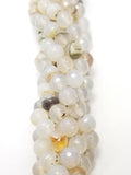 Montana Agate (Round)(Faceted)(16"Strand)