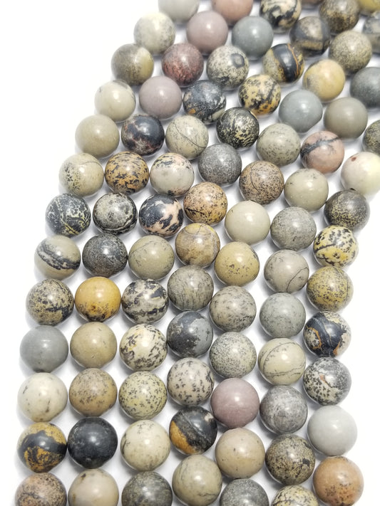 Artistic Jasper (Round)(Smooth)(16"Strand)