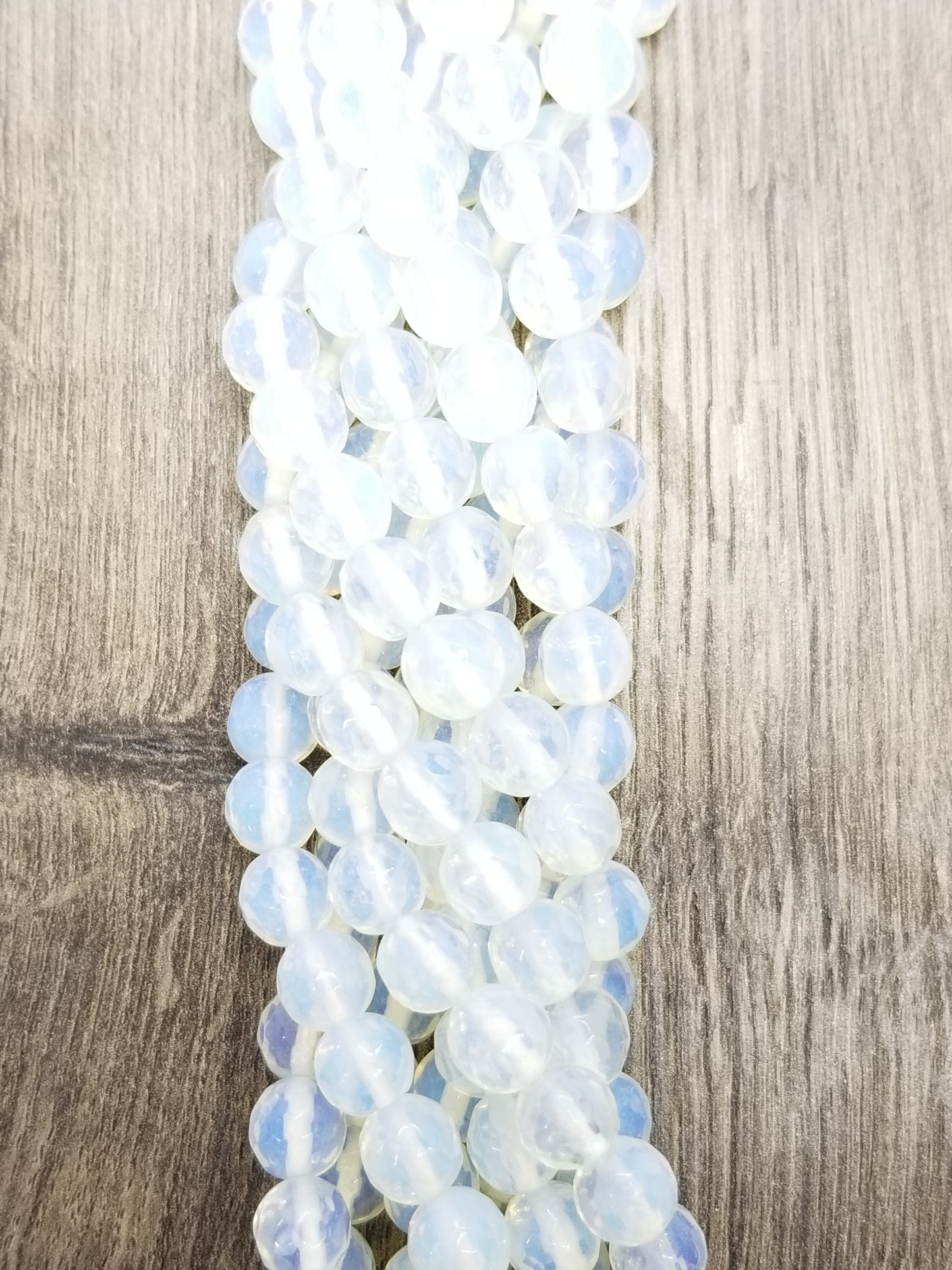 Opalite (Round)(Faceted)(16"Strand)