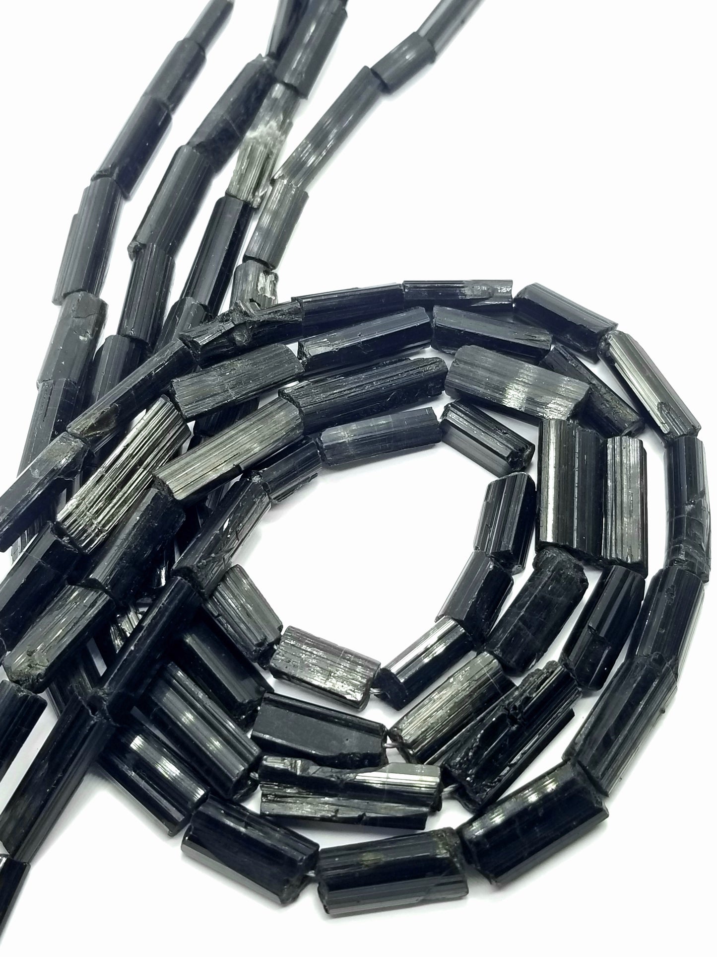 Black Tourmaline (Free Form)(16"Strand)