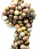 Coffee Bean Jasper (Round)(Smooth)(16"Strand)