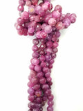 Ruby (Round)(Faceted)(16"Strand)