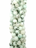 Kiwi Jasper (Round)(Faceted)(16"Strand)