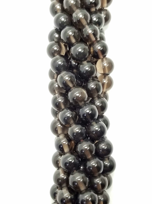 Midnight Obsidian (Round)(Smooth)(16"Strand)