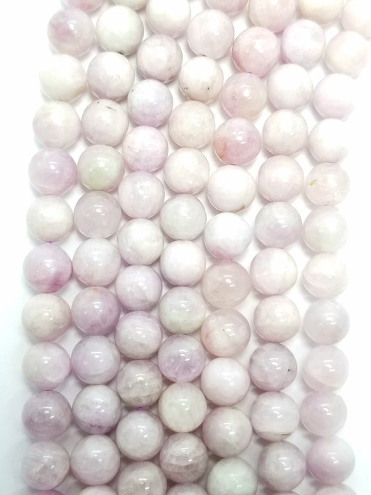 Kunzite (Round)(Smooth)(16"Strand)