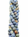 Sunset Dumortierite (Round)(Faceted)(16"Strand)