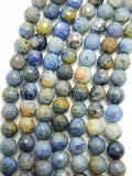 Sunset Dumortierite (Round)(Faceted)(16"Strand)
