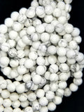 Howlite (Round)(Faceted)(16"Strand)