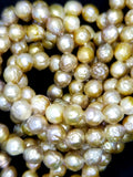 Baroque Pearls(Fresh Water)(Multi Color)(9mm)(15.5"Strand)