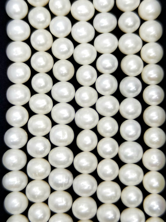 Potato Pearls (Fresh Water)(Cream)(9-12mm)(16
