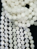 Rainbow Moonstone (Round)(Faceted)(16"Strand)