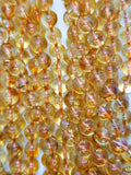 Citrine (Round)(Smooth)(6mm)(8mm)(10mm)(12mm)(16"Strand)