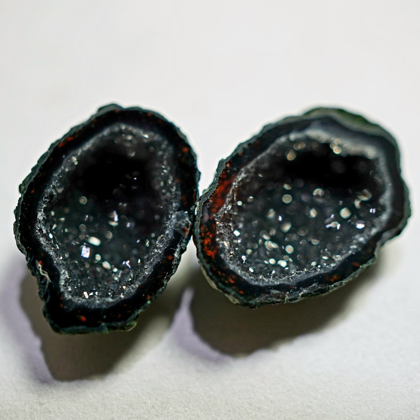 Tabasco Geodes "Midnight" (Small)(Matched Pair)