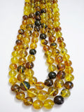 Large Amber Beads (Round)(18mm-12mm)(Graduated)(Smooth)(23"Strand)(Limited Supply)