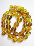 Large Amber Beads (Round)(18mm-12mm)(Graduated)(Smooth)(23"Strand)(Limited Supply)